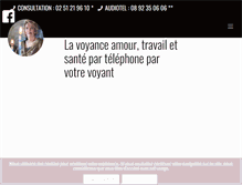Tablet Screenshot of laurencevoyance.com
